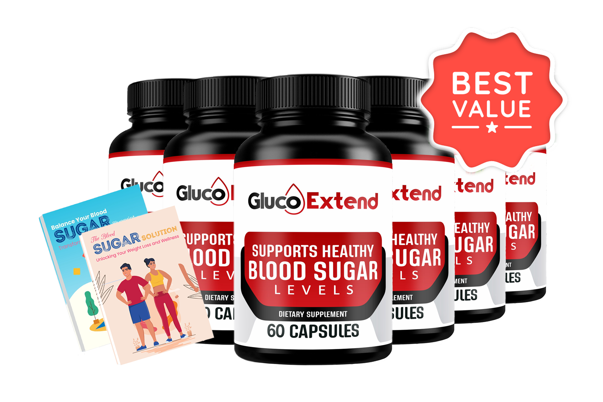 Gluco Extend-6-bottle